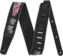 Fender 990638012 - FenderŽ x WranglerŽ Ripped Denim Strap, Black - FEN2080