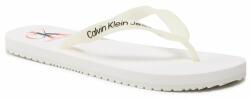 Calvin Klein Jeans Flip flop Calvin Klein Jeans Beach Sandal Logo YM0YM00656 White YBR Bărbați