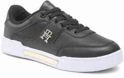 Tommy Hilfiger Sneakers Tommy Hilfiger Th Prep Court Sneaker FW0FW06859 Black/Gold 0GL