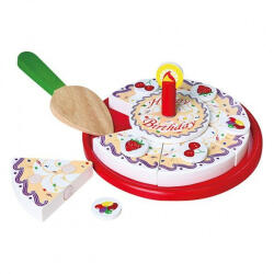 Viga Toys Tort feliabil din lemn, Viga Toys