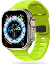 Tech-Protect Apple Watch szíj (42/44/45/49mm) Tech-Protect Iconband Line- sárga/lime (884528)