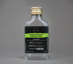 Szanandor sárgamuskotály szőlő pálinka laposüvegben 0.1 l 44% (szp1dl)