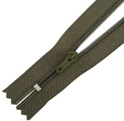  Spirál cipzár RT0 zárt 3C0 erősített spirál 18 cm - Keki zöld 327