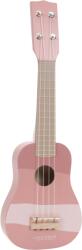 Little Dutch Instrument muzical - chitara din lemn - roz - Little Dutch Instrument muzical de jucarie