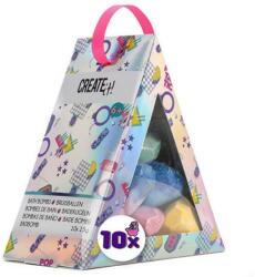Canenco Gyémánt alakú fürdőbomba 10 db/csomag (84413A)