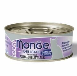 Monge Delicate chicken with omelette & anchovies 80 g