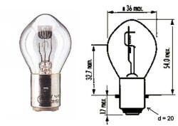 SCT BA20d 25/25W 12V (203416)