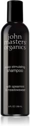 John Masters Organics Spearmint & Meadowsweet Scalp Stimulating erősítő sampon korpásodás ellen 236 ml