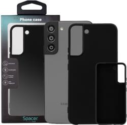 Spacer Husa Spacer Pentru Samsung Galaxy S22 Plus Silicon + Microfibra Negru (SPPC-SM-GX-S22P-SLK)