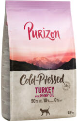 Purizon 2x2, 5kg Purizon Coldpressed Pulyka & kenderolaj száraz macskatáp