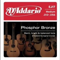 D'Addario EJ17 Phosphor Bronze, 013-056