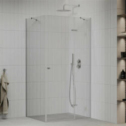 Mexen Roma 100x120 aszimmetrikus szögletes nyílóajtós zuhanykabin (854-100-120-01-00)