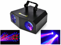 BeamZ Nomia Dual LED Flower (80x) RGBW (4 szín) 2 optikás LED moonflower fényeffekt (153395)