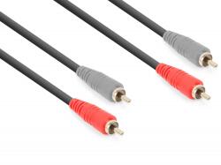 VONYX CX340-1 sztereo hosszabbító jelkábel (3, 5 mm Jack papa - 3, 5 mm Jack mama) - (1, 5 m) (177784)