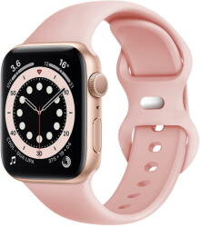 Techsuit Curea pentru Apple Watch 1/2/3/4/5/6/7/8/SE/SE 2 (38/40/41mm) - Techsuit Watchband (W031) - Light Pink (KF239482) - pcone