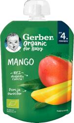 Piure Bio de mango, 80 g, Gerber