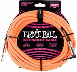 Ernie Ball P06067 Portocaliu 7, 5 m Drept - Oblic (P06067)