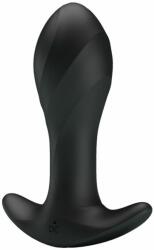 Pretty Love Anal Plug Vibrating Massager, Reincarcabil, 10.4cm