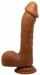 LyBaile Dildo Mare Flexibil Beautiful Brown (22.2cm x 4.7cm) Dildo