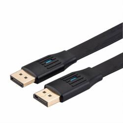 Valueline Cablu flat Displayport 8K60Hz/4K120Hz T-T 2m, Value 11.99. 5862 (11.99.5862-10)