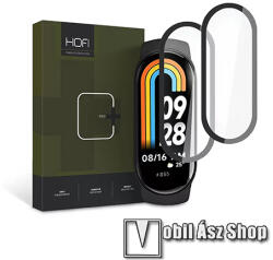 HOFI Xiaomi Smart Band 8, HOFI Hybrid Pro+ okosóra flexibilis üvegfólia, Full cover, 1db, 7