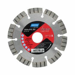 Norton Vulcan Turbo Laser gyémánt vágókorong Ø125x22, 23 mm (CT444137)