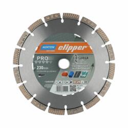 Norton Clipper Pro 4X4 Explorer gyémánt vágókorong Ø230x22, 23 mm (CT402021)