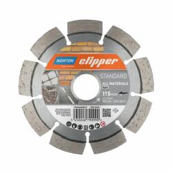 Norton Clipper Standard All Material gyémánt vágókorong Ø115x22, 23 mm (CT409627)