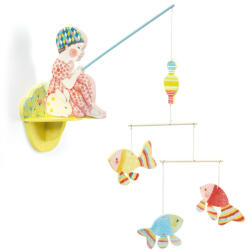 Djeco DD04355 Szélmobil függődísz - Horgászó lányka - Fishergirl (DD04355)