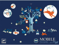 Djeco DD04301 Szélmobil függődísz - Egy rendkívüli este - An unusual night (DD04301)
