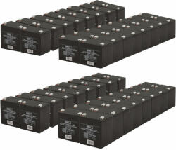 EMOS APC Smart-UPS RT 20kVA RM (SURT20KRMXLI) készülékhez helyettesítő akkumulátor csomag (64db 12V 4, 5Ah, márka: EMOS) (1_B9653_0003)