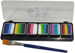 Diamond Fx csíkos paletta Shine 6x6 gr - mkkreativ