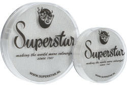 Superstar arc és testfesték Superstar arcfesték 45g - Csillámos ezüstfehér gyöngyház /Silverwhite with glitter (shimmer)065/