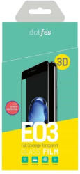 Dotfes E03 iPhone 6 6S Plus (5, 5") fekete 3D előlapi prémium üvegfólia - bluedigital