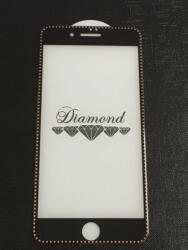Apple 7 Plus / 8 Plus (5, 5") előlapi üvegfólia, 3D, fekete-arany, Diamond - bluedigital