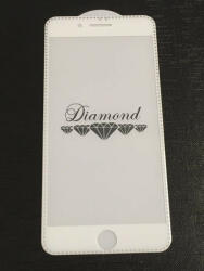Apple 7 Plus / 8 Plus (5, 5") előlapi üvegfólia, 3D, fehér-ezüst, Diamond - bluedigital