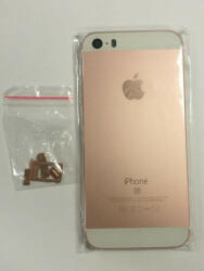 iPhone SE rose gold készülék hátlap/ház/keret - bluedigital