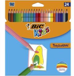 BIC Creioane colorate BIC Tropicolors, 24 buc