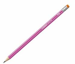 STABILO Creion STABILO 160 HB cu radiera roz 12 buc