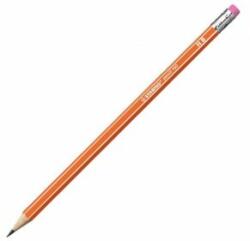 STABILO Creion STABILO 160 HB cu cauciuc portocaliu 12 buc
