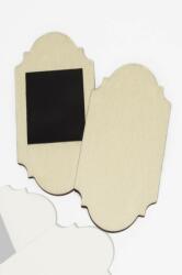  Placă din lemn pentru magnet frigider 90x42mm (Placă din lemn pentru magnet frigider + magnet)