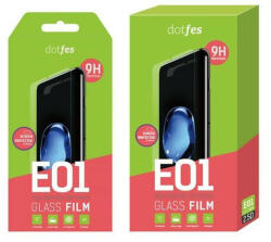 Dotfes E01 iPhone 7 Plus 8 Plus (5, 5") prémium előlapi üvegfólia csomag (3db üvegfólia + felhelyezést segítő keret) - bluedigital