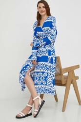 ANSWEAR ruha maxi, harang alakú - kék S - answear - 22 185 Ft