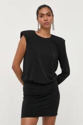 Patrizia Pepe ruha fekete, mini, testhezálló - fekete 36 - answear - 101 990 Ft