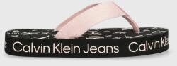 Calvin Klein Jeans gyerek tangapapucs fekete - fekete 31 - answear - 12 990 Ft