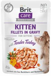 Brit Care Kitten Fillets in gravy turkey 24x85 g