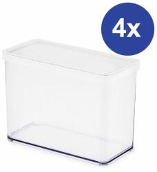 Rotho Doboz készlet SET LOFT 4 x 2, 1 L fehér (LOFTB4)