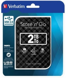 Verbatim Store'n'Go 2.5 2TB USB 3.0 (HV2TSGEF)