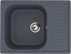 Ulgran U-202-343 Gránit Mosogatótálca - Csepegtetőtálcás, Antracit (U-202-343) - rent-xgranit