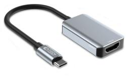Tech-protect Cablu de date TECH-PROTECT UltraBoost, USB-C tata - HDMI mama, 4K, 60Hz, Aluminiu, Gri (9490713934746)